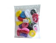 Gumi�ky do vlasov Detail pr.5,5-6,5 cm XDHSR-19 - 30 ks, farebn�