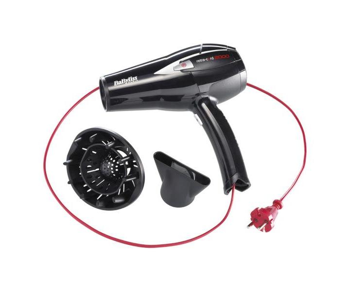 BaByliss Fn na vlasy D371E retra-cord 2000 W - navjac kbel