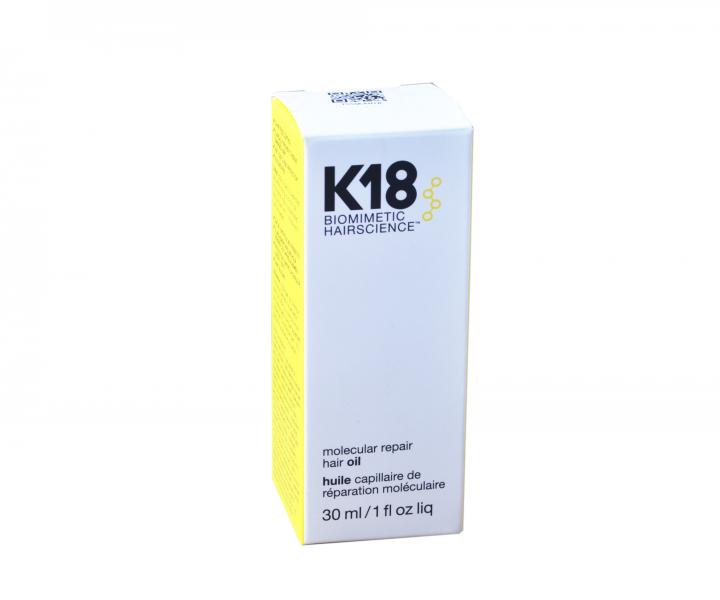 Suchý olej proti krepovateniu vlasov K18 Molecular Repair Hair Oil - 30 ml