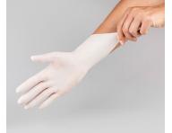 Latexov rukavice pre kadernkov Maxter 100 ks - L - expircia 09/2025