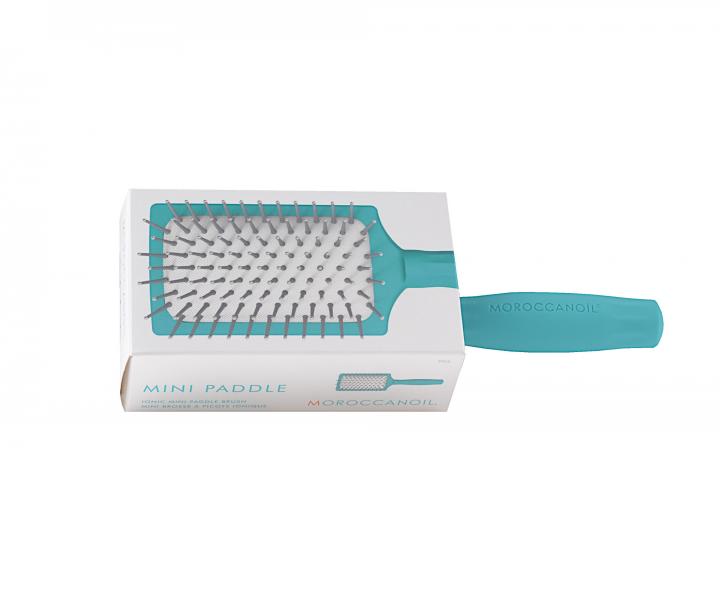 Mal� ploch� kefa so vzduchov�m vank��om Moroccanoil Ionic Mini Paddle Brush