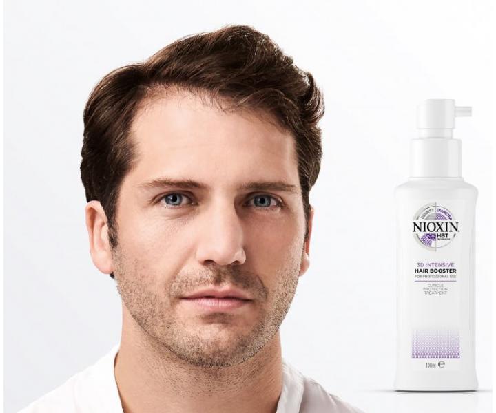 Bezoplachov� booster pre oslaben� a redn�ce vlasy Nioxin 3D Intensive Hair Booster - 100 ml