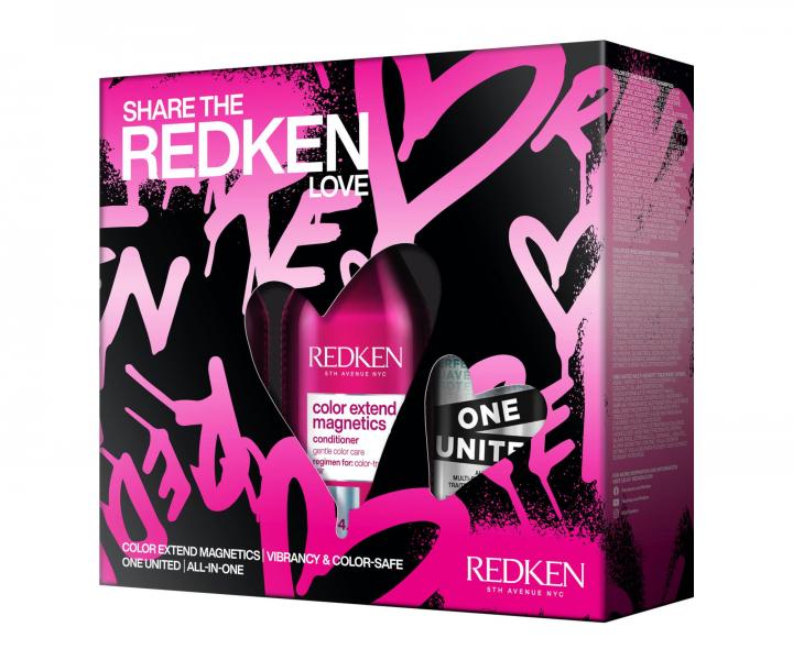 Dar�ekov� sada na ochranu a �iariv� farbu farben�ch vlasov Redken Color Extend Magnetics