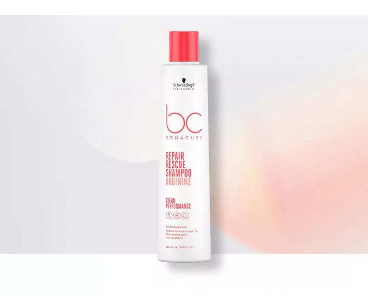 Šampón pre poškodené vlasy Schwarzkopf Professional BC Bonacure Repair Rescue Shampoo - 250 ml
