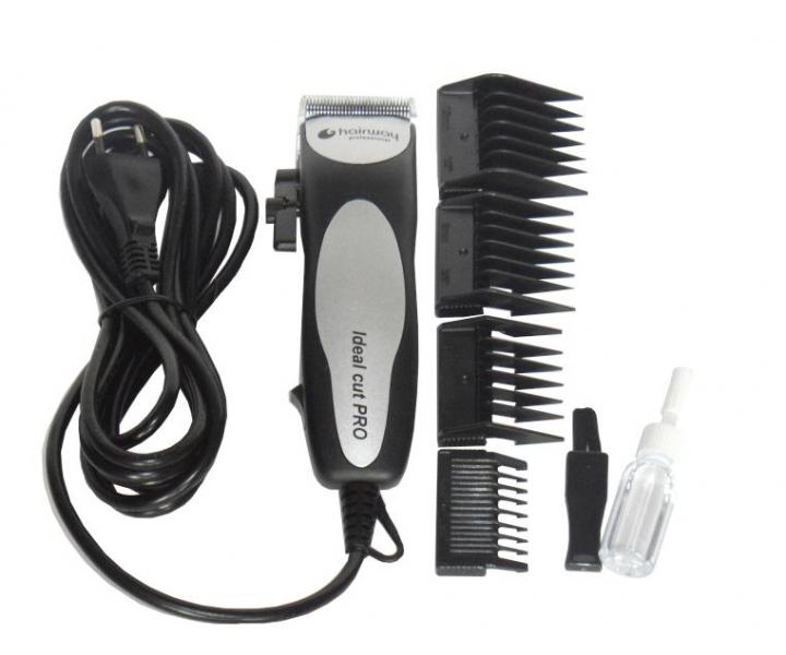 Hairway Stroj�ek na vlasy Ideal Cut Pro + �ehli�ka na vlasy 25 x 95 mm