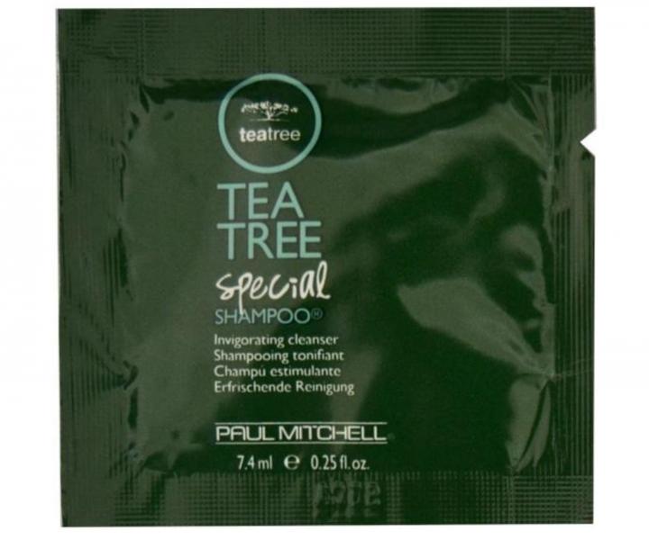 Osvieujci ampn na vlasy Paul Mitchell Tea Tree Special The Original Tingle Shampoo - 7,4 ml