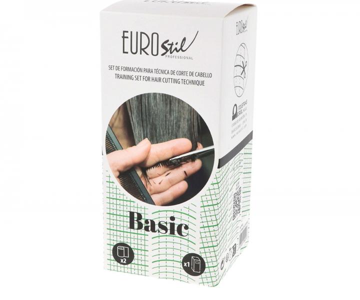 Sada pre ncvik technk strihania vlasov Eurostil Professional Basic - zkladn