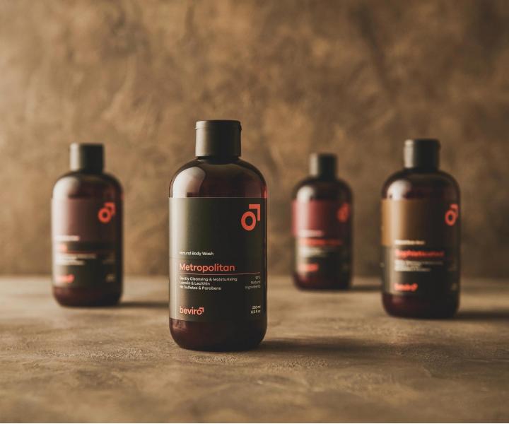 Pr�rodn� sprchov� g�l pre mu�ov Beviro Metropolitan Natural Body Wash - 250 ml - expir�cia