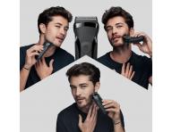 Planetov holiaci strojek so zastrihvaom Braun Series 3 Shave&Style - ierny