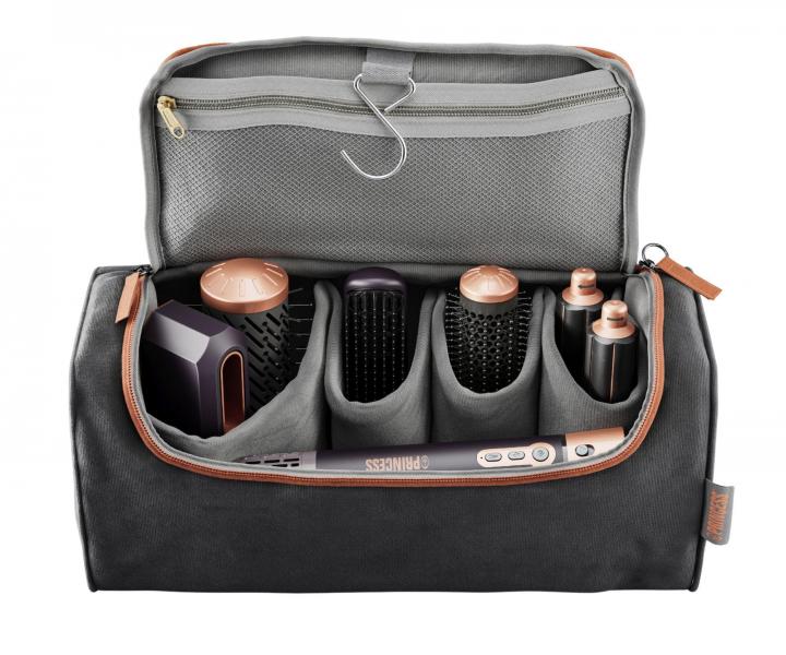 Multifunk�n� stylingov� kulmof�n so �iestimi nadstavcami Princess Airstyler Plus 529215  - 1000 W, �ierny