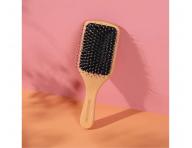 Ploch� dreven� kefa na vlasy s divia��mi a nylonov�mi �tetinami Sister Young Vera Hair Brush - 24,3 x 8 cm