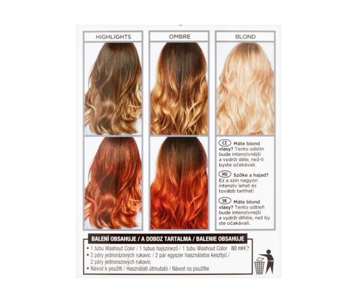 Vymvajci sa farba Loral Colorist Washout Orange Hair - oranov