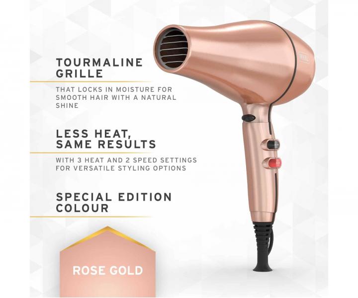Profesion�lny f�n na vlasy Wahl Professional Pro Keratin Hair Dryer 4341-0470 - 2200 W, ru�ovozlat�