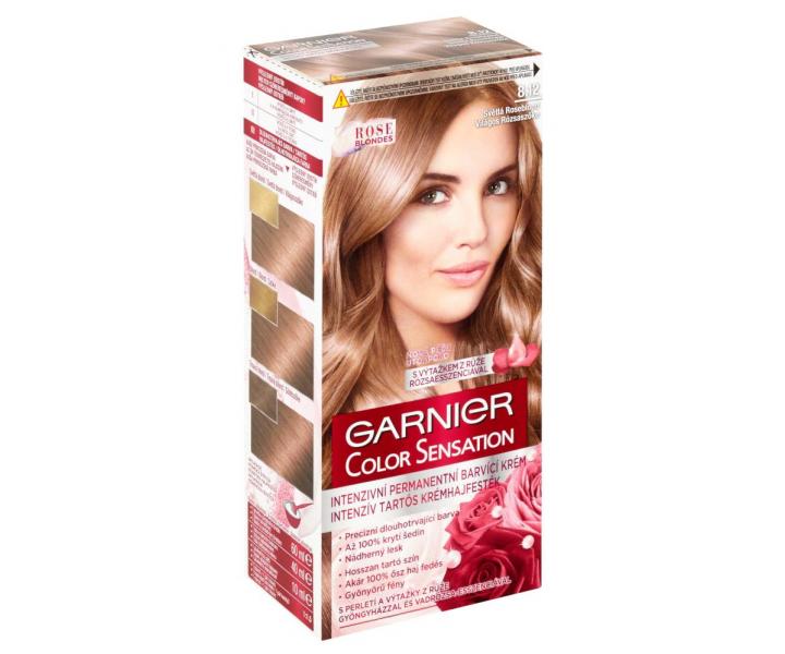 Permanentn farba Garnier Color Sensation 8.12 svetl roseblond