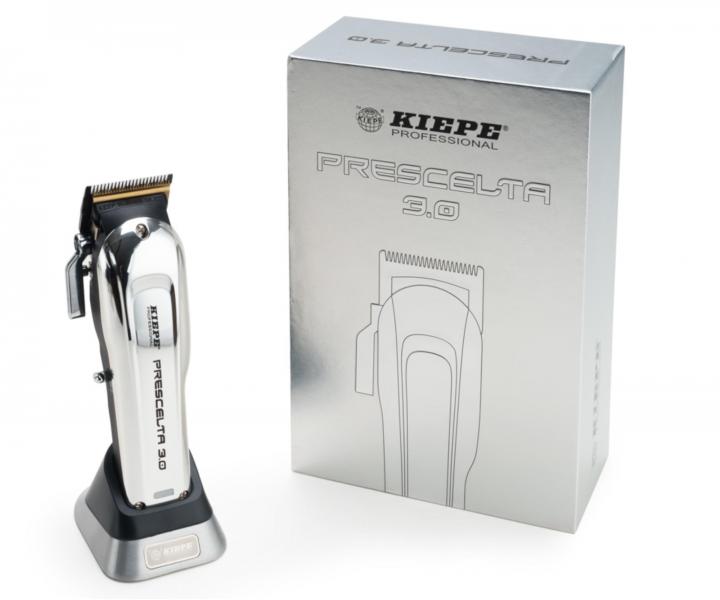 Profesionlny strojek na vlasy Kiepe Prescelta 3.0 - strieborn
