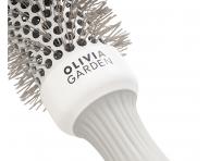Okrhla kefa s nylonovmi tetinami a extra dlhm telom Olivia Garden Expert Speed XL - 35 mm