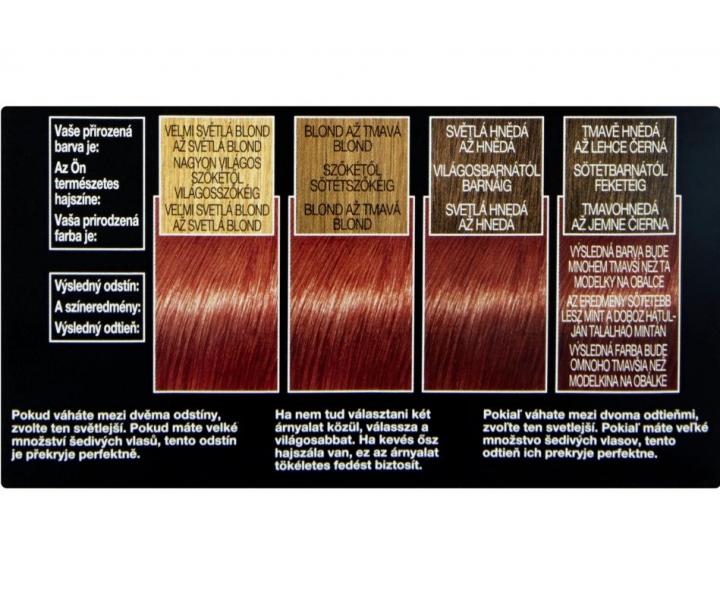 Permanentn� farba Lor�al Pr�f�rence 6.45 intenz�vna meden� hned�