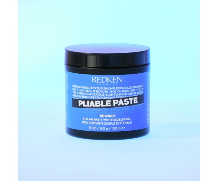 Ľahká flexibilná texturačná pasta na vlasy Redken Pliable Paste - 150 ml