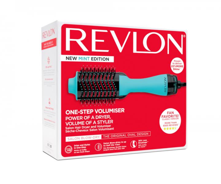 Ovlna teplovzdun kefa na vlasy Revlon Mint RVDR5222MUKE