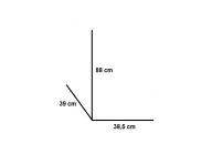 Kaderncky vozk s dvierkami Sibel Discrete - ierny