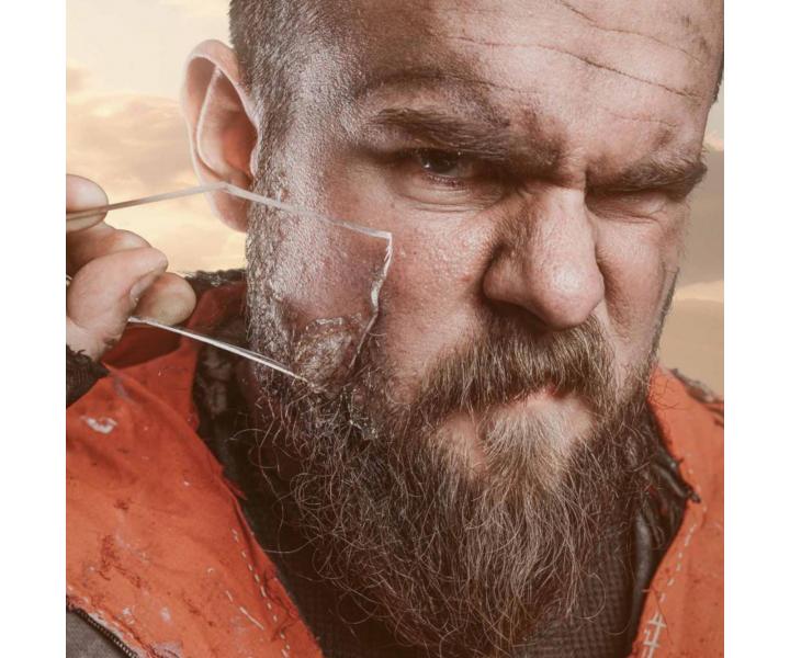 Transparentn gl na holenie Angry Beards Transparent Shaving Gel Jack Saloon - 150 ml