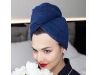 Turban na vlasy MaryBerry Midnight Star - tmavo modr