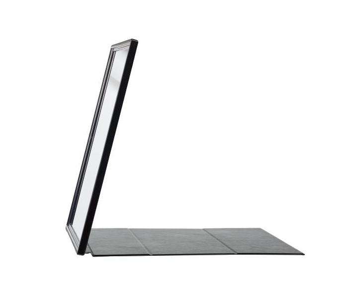 Skladacie kaderncke zrkadlo Sibel i-mirror ierne - 23,3 x 31,8 cm