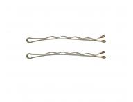 Vlnit sponka Eurostil Professional - 5 cm, zlat - 300 ks