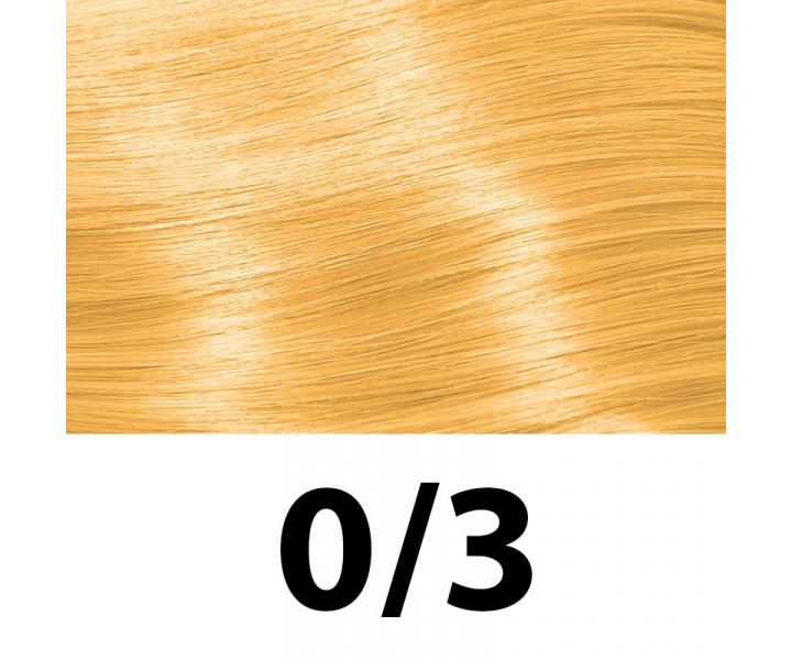 Farba na vlasy Subrina Professional Permanent Colour 100 ml - 0/3 kreatvny mix tn - zlat