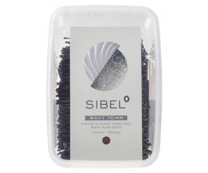 Vlnit sponka Sibel Wavy - 7 cm, hned - 500 g