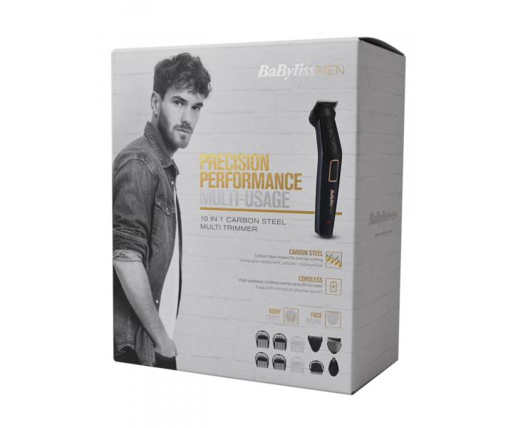 Multifunkn zastrihva BaByliss MT728E - ierny