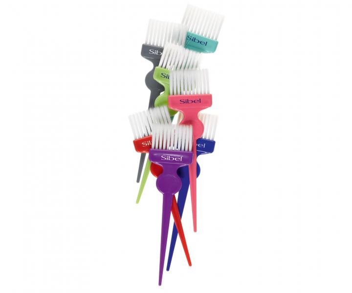 Sada tetcov na farbenie vlasov Sibel - 5 cm, 7 ks