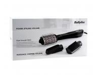 Teplovzdun ionizan kefa na vlasy Babyliss Style Smooth AS128E - 1000 W, ierna