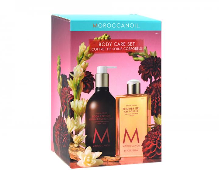 Darekov sada pre starostlivos o telo Moroccanoil Dahlia Rouge Body Care Set