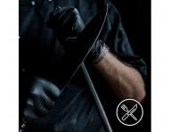 Siln nitrilov rukavice Espeon Nitril Premium - 100 ks, ierne, vekos M