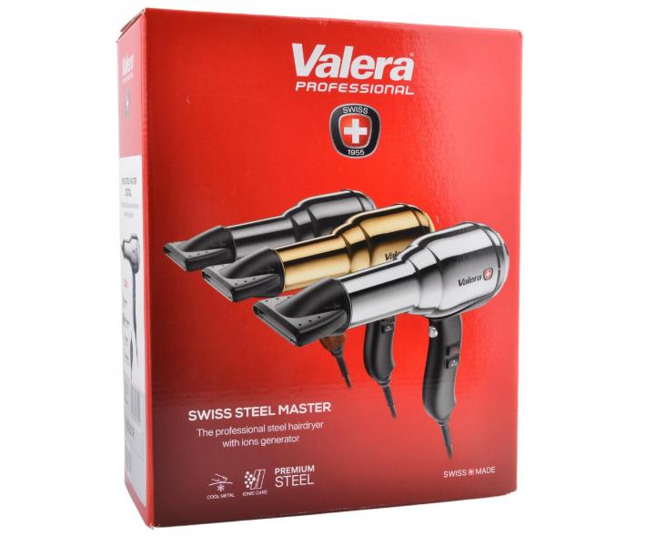 Profesionlny fn s ioniztorom Valera Professional Swiss Steel Master Digital - 2200 W, chrmov - rozbalen