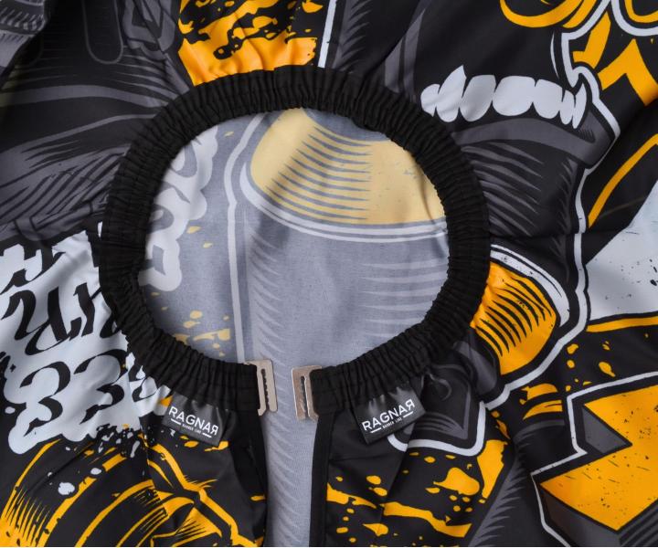 Pnska pltenka na strihanie vlasov a fzov Ragnar Graffiti - kovov hik