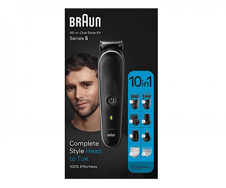 Multifunkn zastrihva Braun Series 5 MGK5440 - ierny