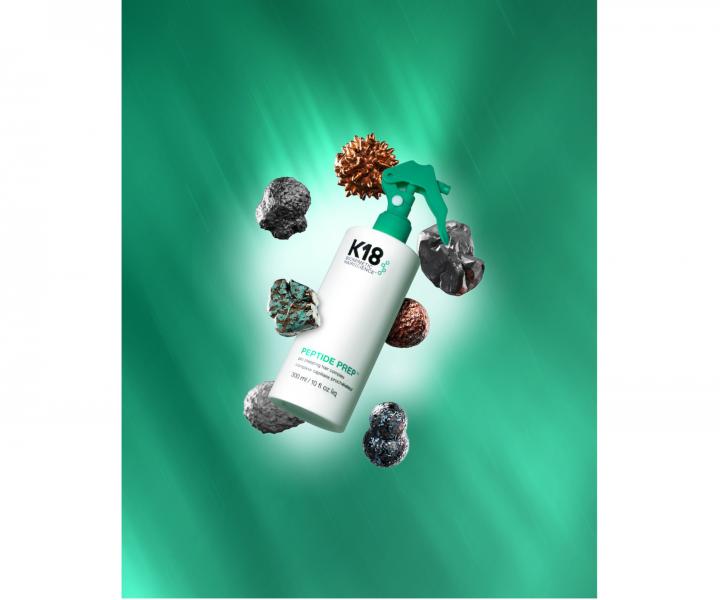 istiaci sprej na vlasy na odstrnenie kovov a minerlov K18 Peptide Prep Pro Chelating Hair Complex - 300 ml