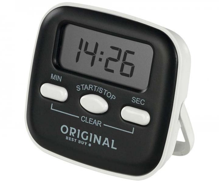 Digitlny asova/mintka Original Best Buy s magnetom - ierno-biela