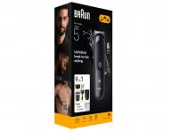 Multifunkn zastrihva vlasov, fzov a tela Braun Series 5 AIO5540 - ierny