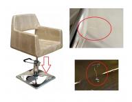 Kadern�cke kreslo Detail Luxor - zlat� (76) - II. akos� - po�kriaban� podstavec