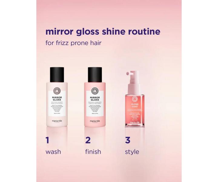 Rad pre zrkadlov� lesk vlasov Maria Nila Mirror Gloss