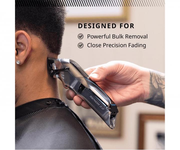 Profesion�lny stroj�ek na vlasy Wahl Senior 2.0 Professional Cordless Clipper - �ierny
