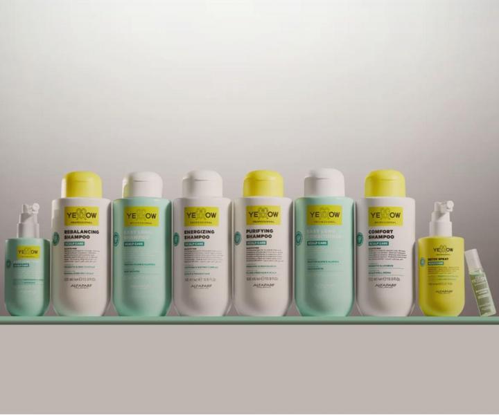 �istiaci �amp�n pre mastn� poko�ku hlavy Yellow Professional Scalp Care Rebalancing Shampoo - 500 ml