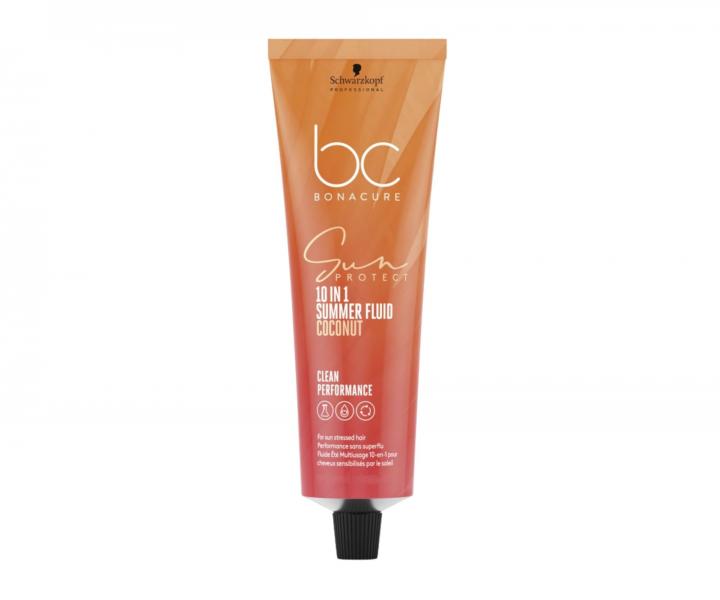 Cestovn sada pre slnkom zaaovan vlasy Schwarzkopf Professional BC Bonacure Sun Protect + kozmetick taka zadarmo