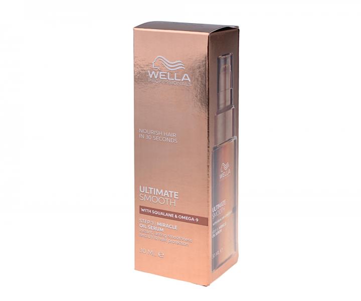 Olejov srum pre such vlasy Wella Professionals Ultimate Smooth Miracle Oil Serum - 30 ml