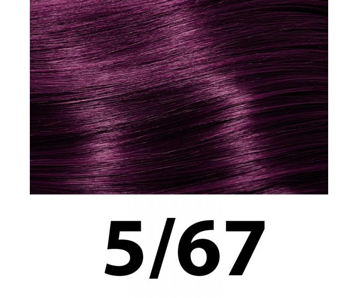 Farba na vlasy Subrina Professional Permanent Colour 100 ml - 5/67 svetlo hned - beaujolais