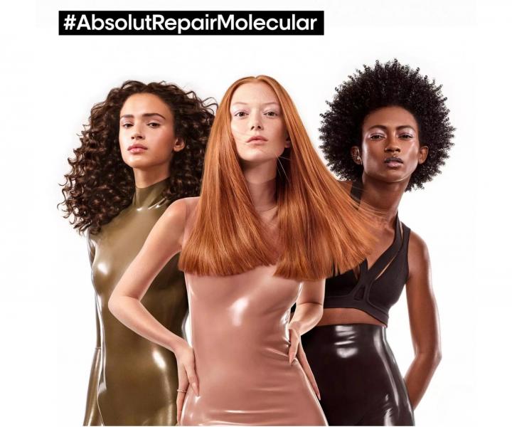 Dar�ekov� sada pre po�koden� vlasy Lor�al Professionnel Serie Expert Absolut Repair Molecular Duo