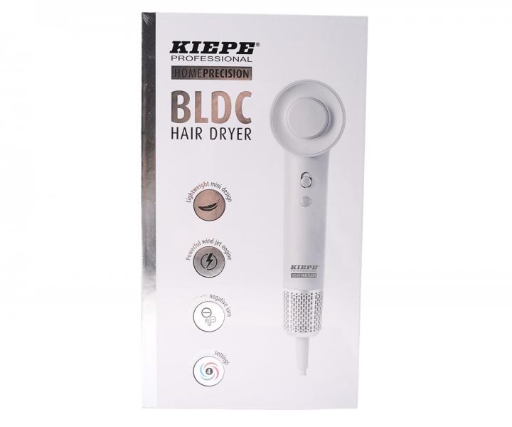 F�n na vlasy Kiepe Professional Home Precision BLDC Hair Dryer - 1100 W, biely